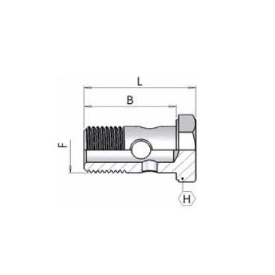 0016-00 - Bullone forato Gas