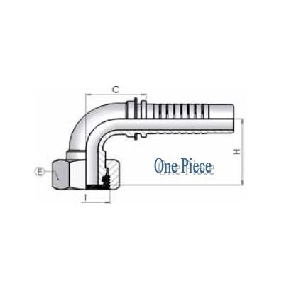 84M01 - Curva Metrica 90 cono 24 Serie Pesante