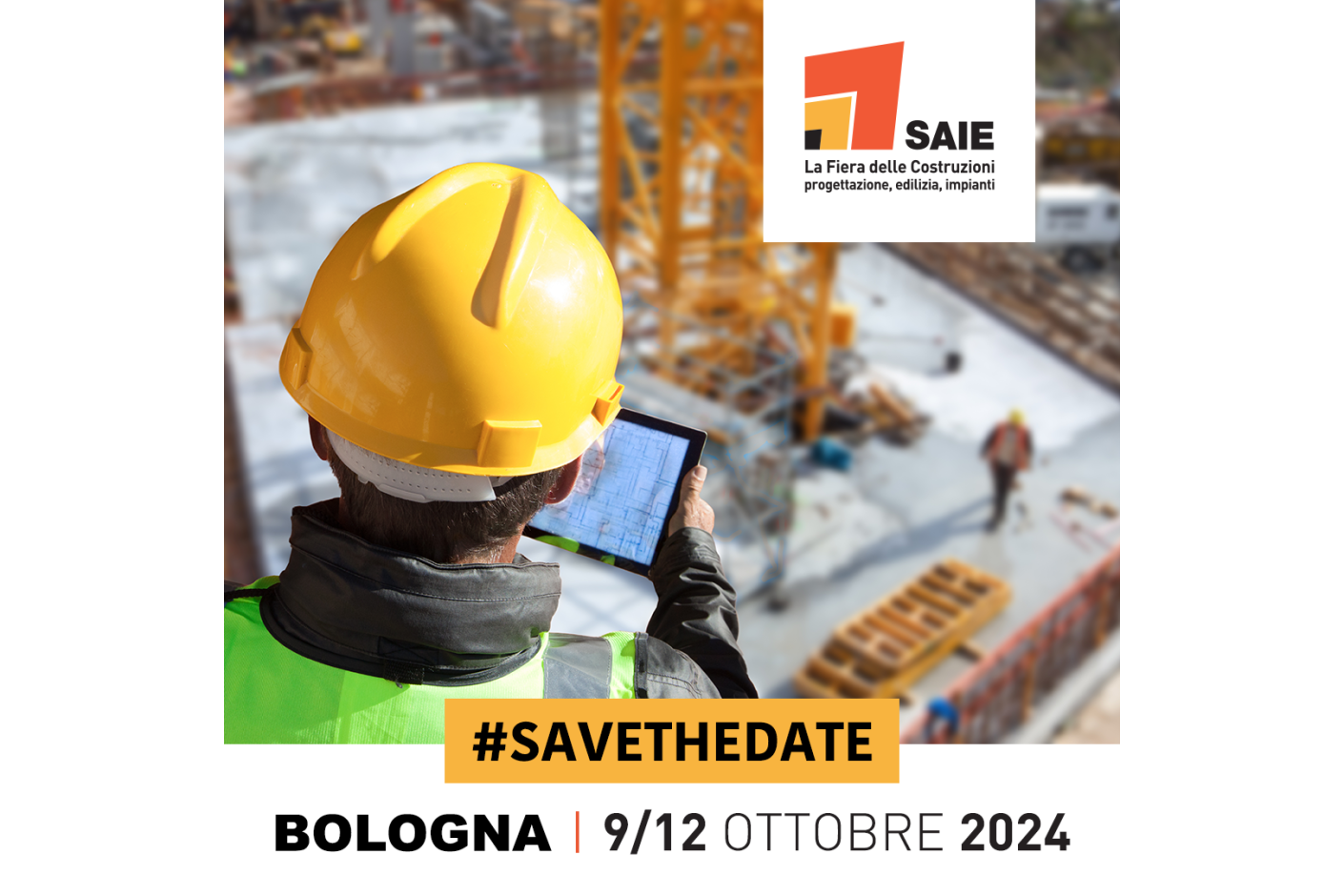 SAIE Bologna 2024 dal 9 al 12 Ottobre